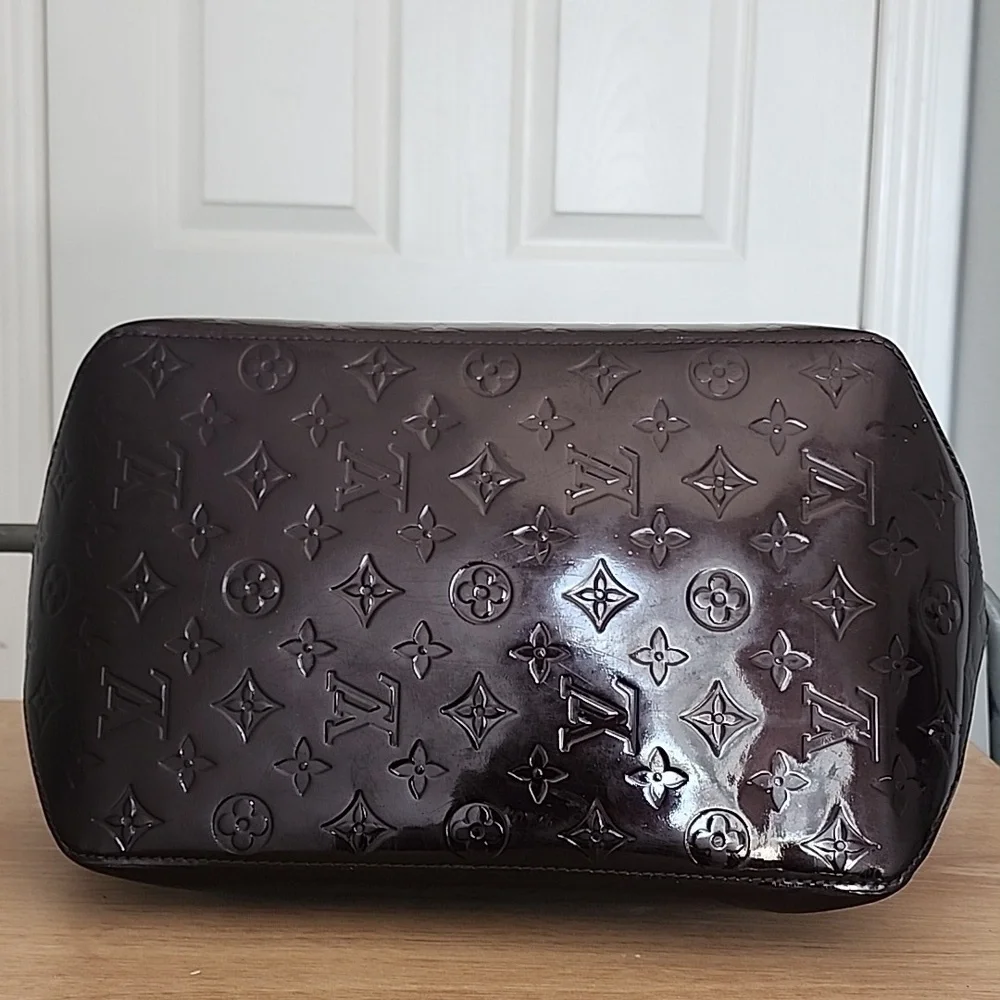 Louis Vuitton Monogram Vernis Bellevue GM Tote Bag in Amaranth Purple